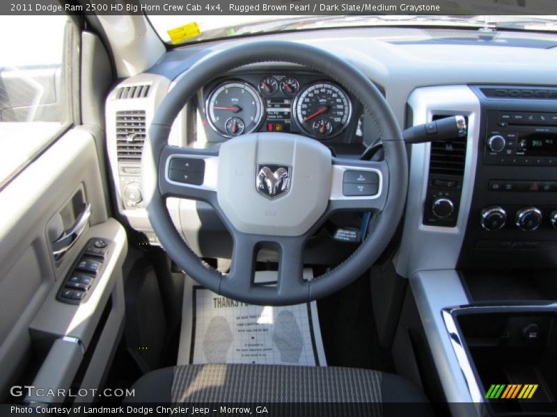 Rugged Brown Pearl / Dark Slate/Medium Graystone 2011 Dodge Ram 2500 HD Big Horn Crew Cab 4x4