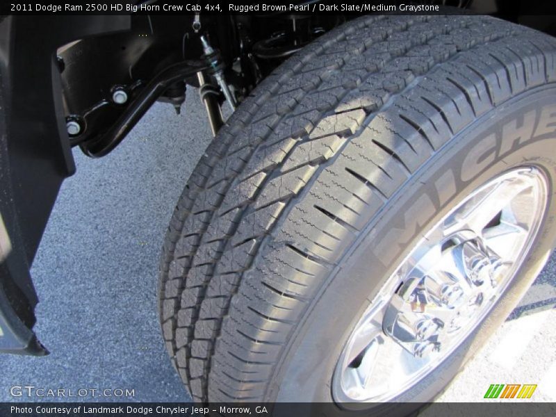 Rugged Brown Pearl / Dark Slate/Medium Graystone 2011 Dodge Ram 2500 HD Big Horn Crew Cab 4x4