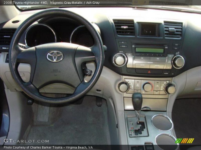 Magnetic Gray Metallic / Ash Gray 2008 Toyota Highlander 4WD
