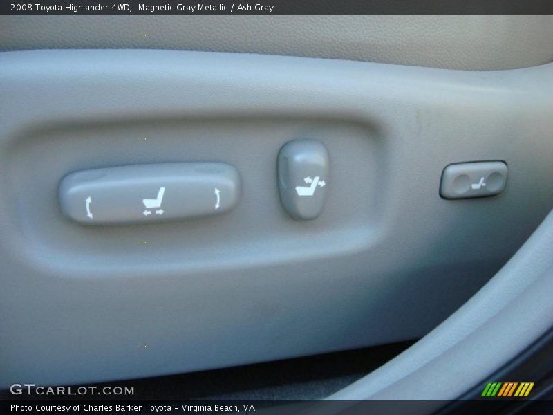 Magnetic Gray Metallic / Ash Gray 2008 Toyota Highlander 4WD