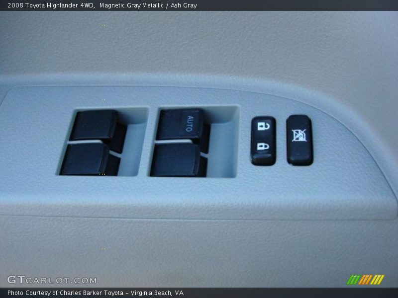 Magnetic Gray Metallic / Ash Gray 2008 Toyota Highlander 4WD