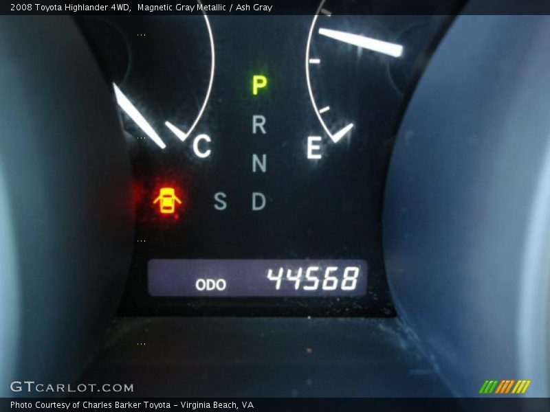 Magnetic Gray Metallic / Ash Gray 2008 Toyota Highlander 4WD