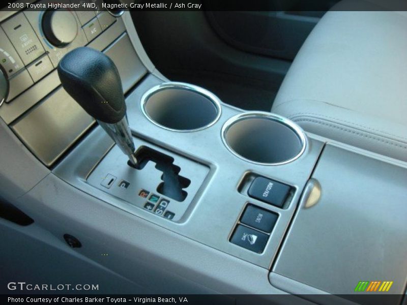 Magnetic Gray Metallic / Ash Gray 2008 Toyota Highlander 4WD