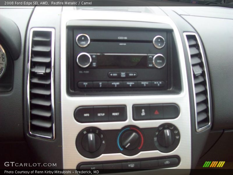 Redfire Metallic / Camel 2008 Ford Edge SEL AWD