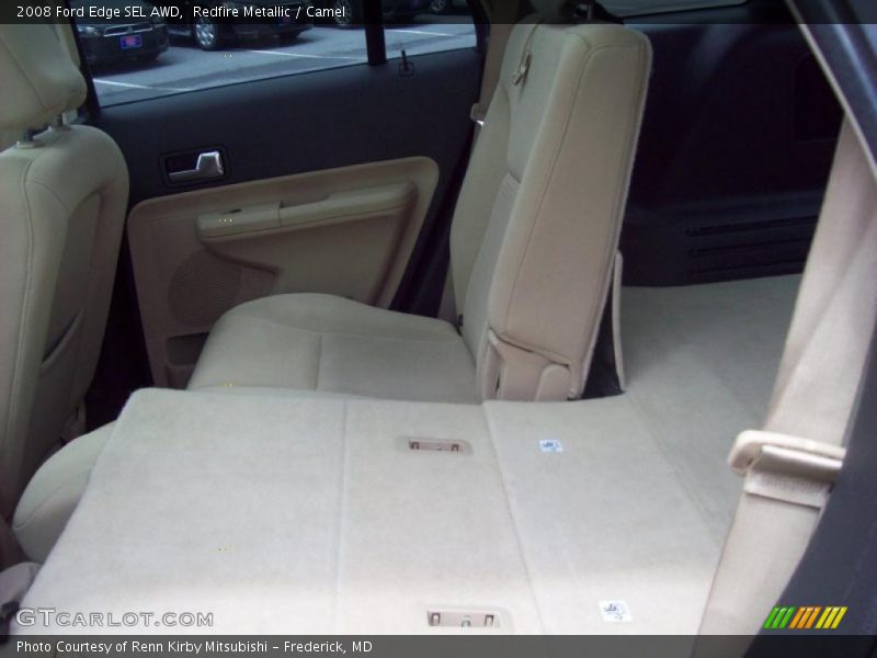 Redfire Metallic / Camel 2008 Ford Edge SEL AWD