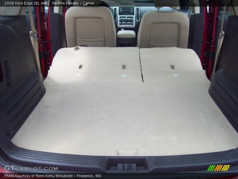 Redfire Metallic / Camel 2008 Ford Edge SEL AWD