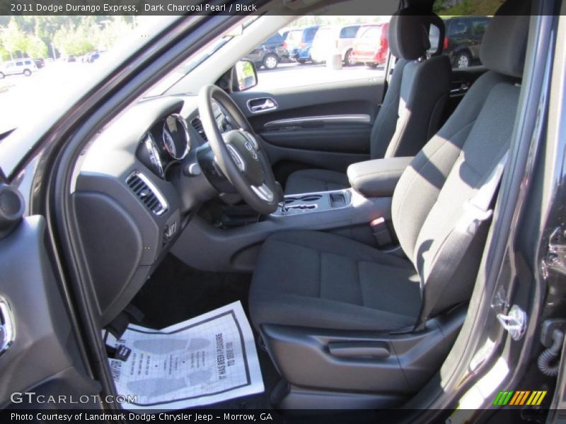 Dark Charcoal Pearl / Black 2011 Dodge Durango Express