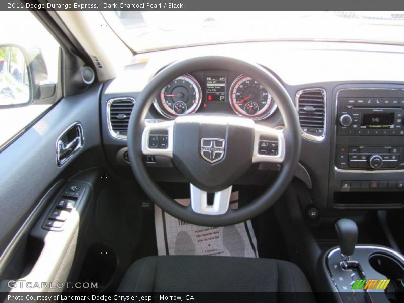 Dark Charcoal Pearl / Black 2011 Dodge Durango Express