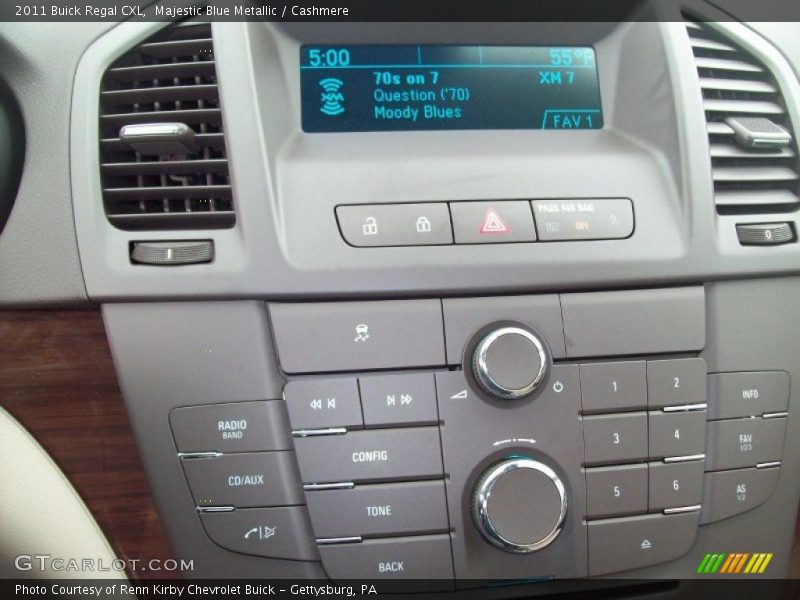 Controls of 2011 Regal CXL