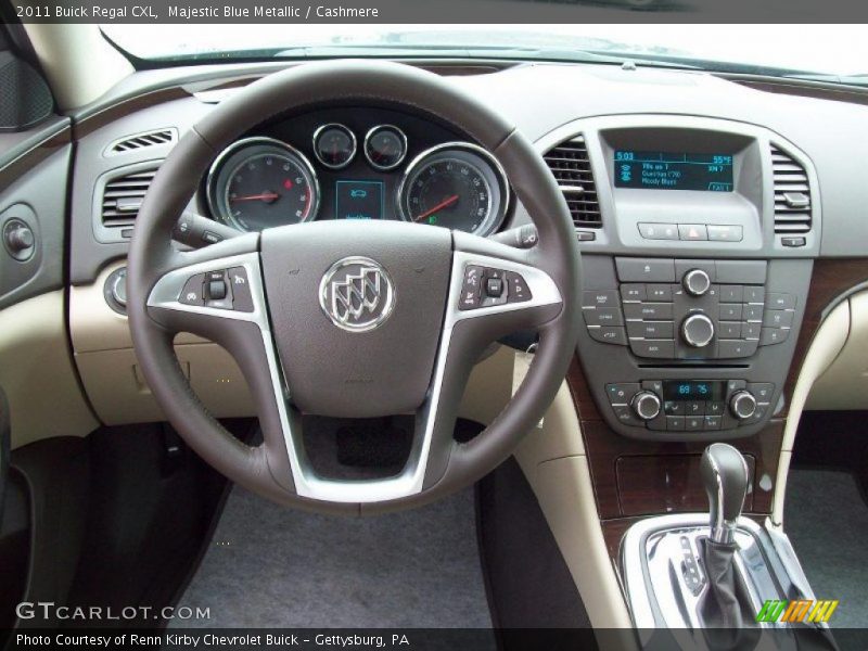 Dashboard of 2011 Regal CXL