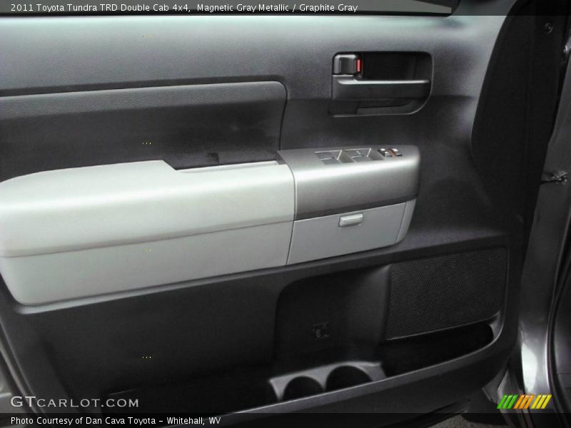 Magnetic Gray Metallic / Graphite Gray 2011 Toyota Tundra TRD Double Cab 4x4