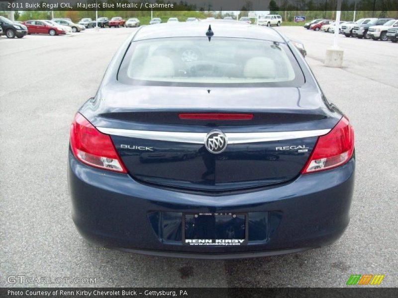 Majestic Blue Metallic / Cashmere 2011 Buick Regal CXL