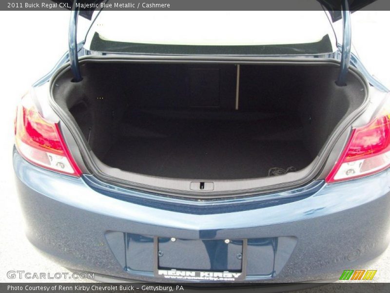Majestic Blue Metallic / Cashmere 2011 Buick Regal CXL
