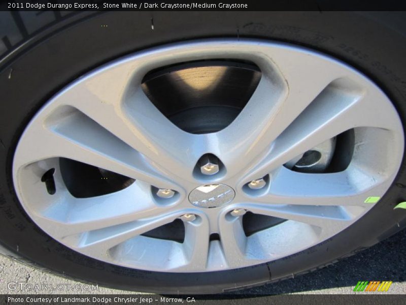 Stone White / Dark Graystone/Medium Graystone 2011 Dodge Durango Express