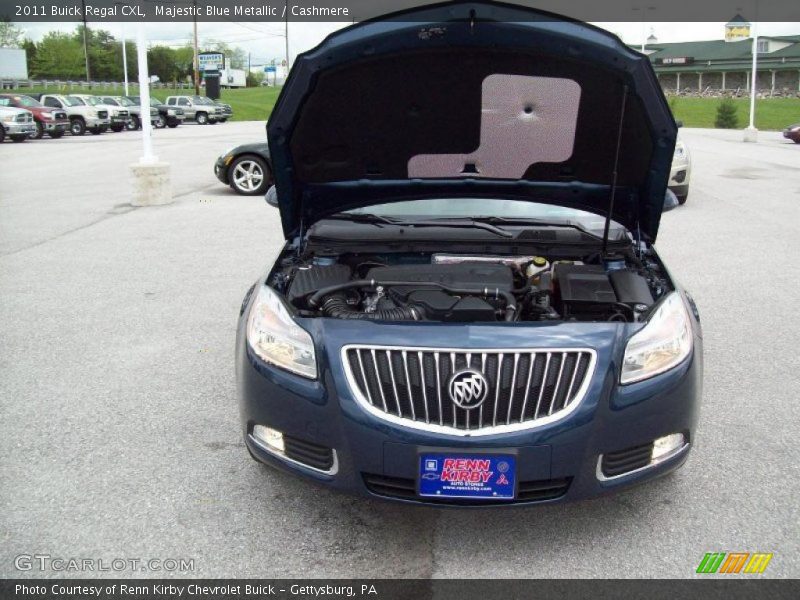 Majestic Blue Metallic / Cashmere 2011 Buick Regal CXL