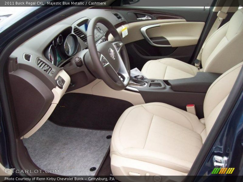  2011 Regal CXL Cashmere Interior