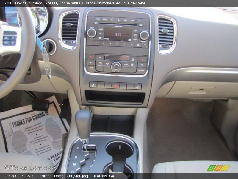 Stone White / Dark Graystone/Medium Graystone 2011 Dodge Durango Express