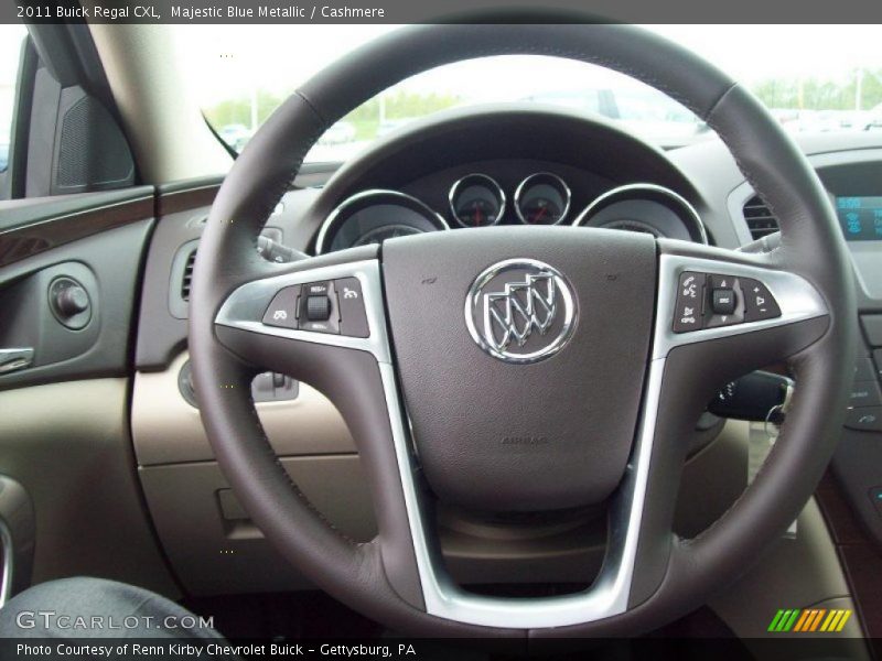  2011 Regal CXL Steering Wheel