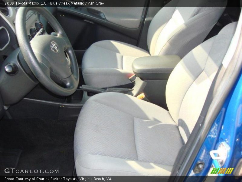 Blue Streak Metallic / Ash Gray 2009 Toyota Matrix 1.8