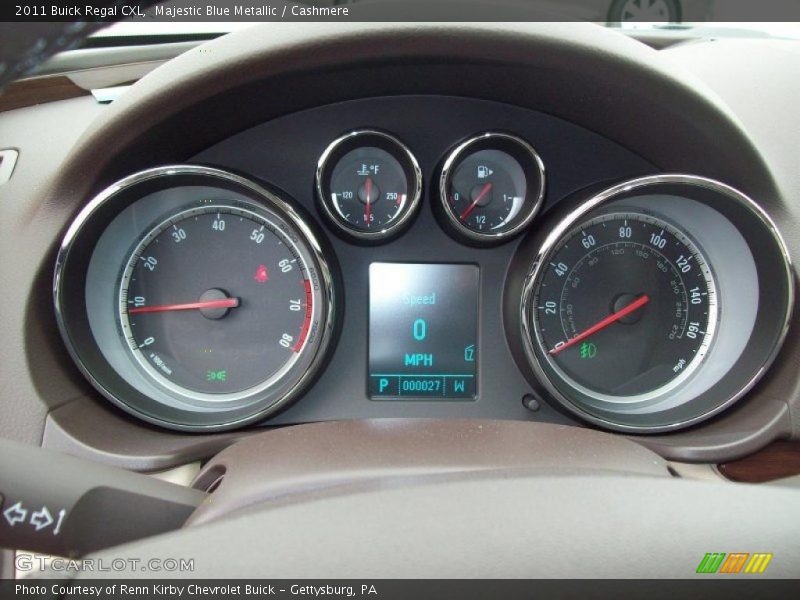  2011 Regal CXL CXL Gauges
