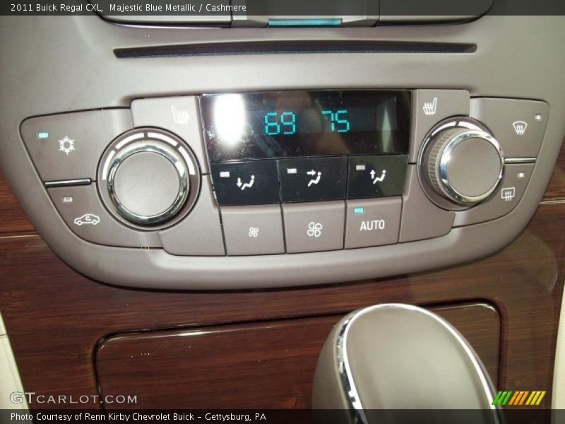 Controls of 2011 Regal CXL