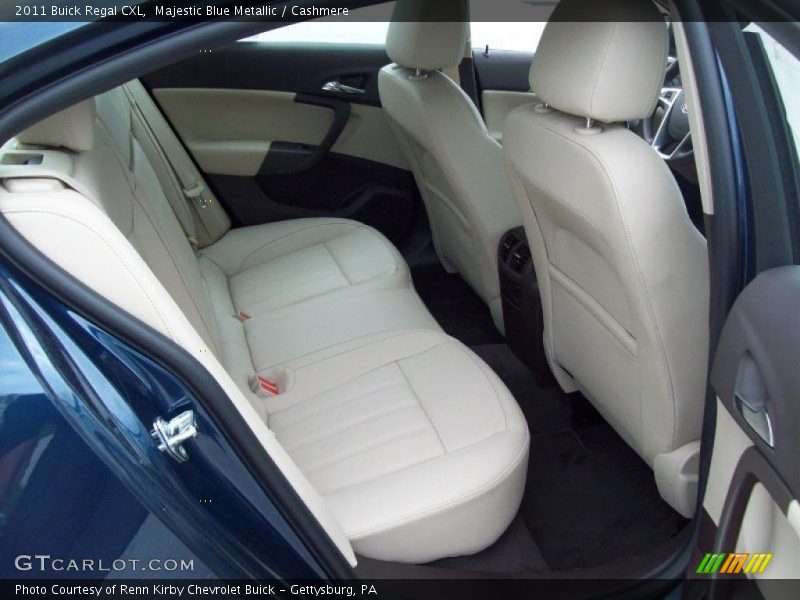 Majestic Blue Metallic / Cashmere 2011 Buick Regal CXL