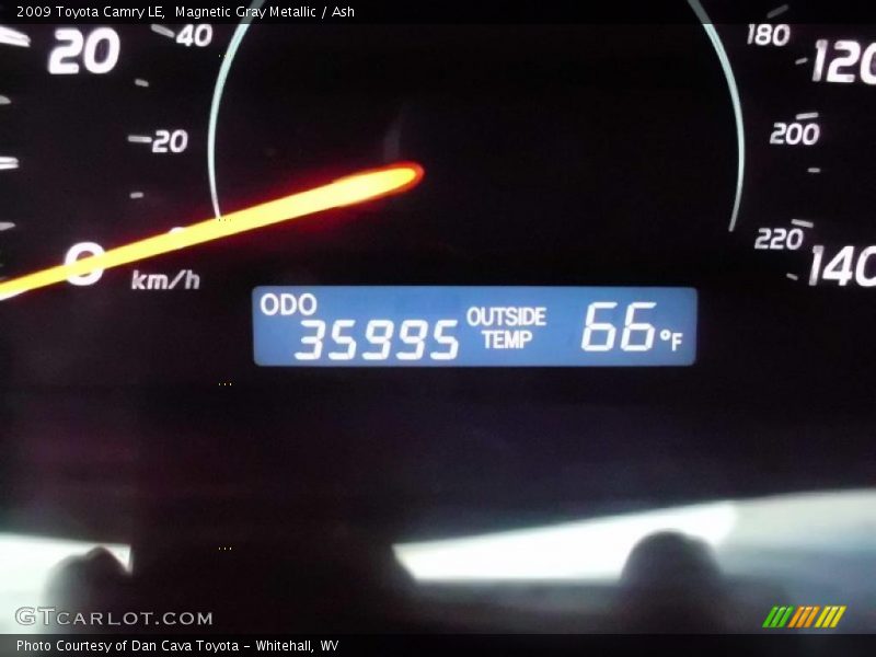 Magnetic Gray Metallic / Ash 2009 Toyota Camry LE