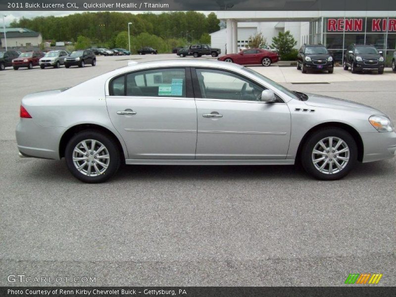 Quicksilver Metallic / Titanium 2011 Buick Lucerne CXL