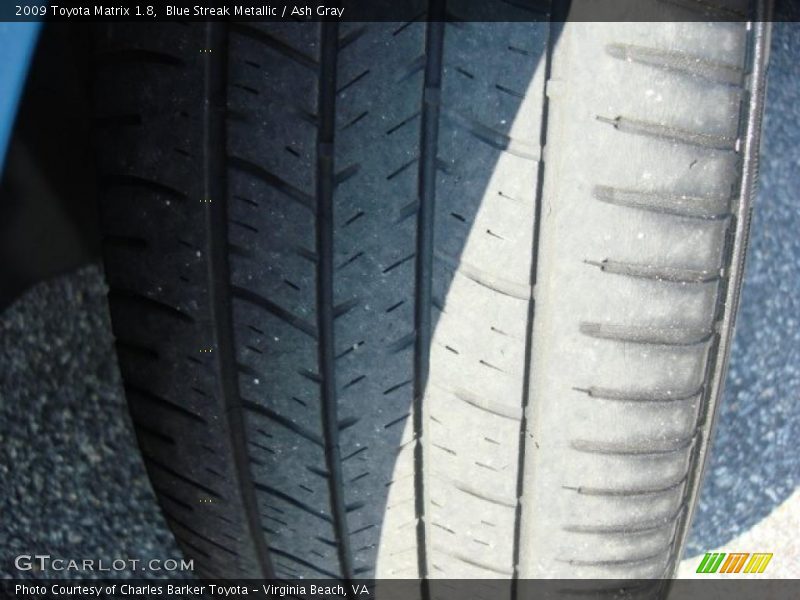 Blue Streak Metallic / Ash Gray 2009 Toyota Matrix 1.8