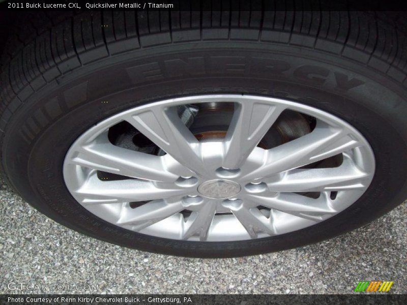 Quicksilver Metallic / Titanium 2011 Buick Lucerne CXL