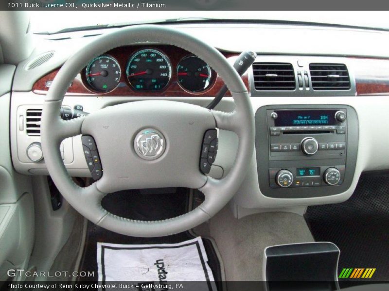 Quicksilver Metallic / Titanium 2011 Buick Lucerne CXL