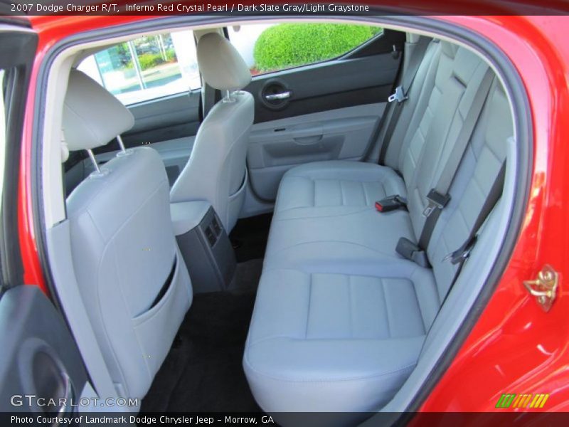 Inferno Red Crystal Pearl / Dark Slate Gray/Light Graystone 2007 Dodge Charger R/T