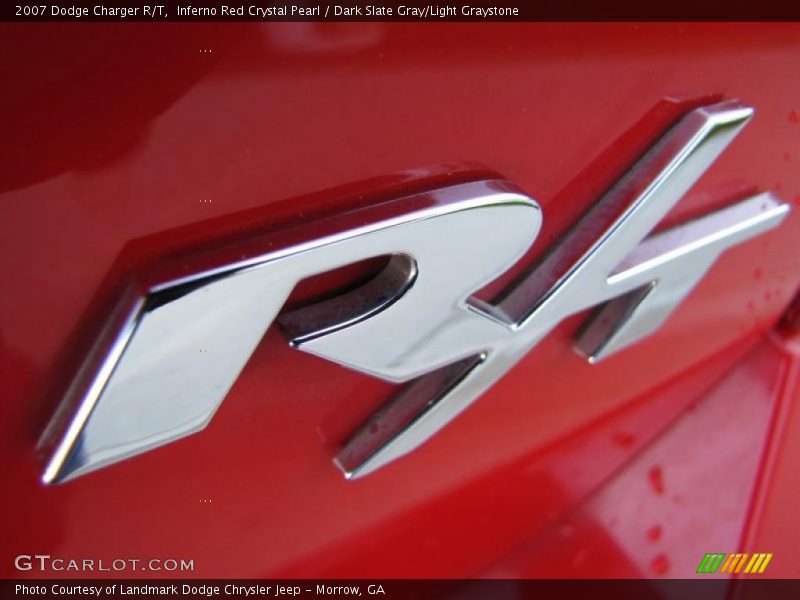 Inferno Red Crystal Pearl / Dark Slate Gray/Light Graystone 2007 Dodge Charger R/T