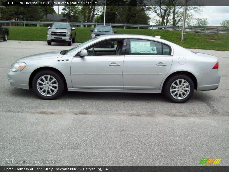 Quicksilver Metallic / Titanium 2011 Buick Lucerne CXL