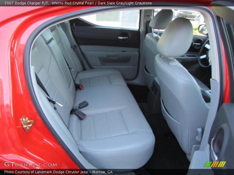 Inferno Red Crystal Pearl / Dark Slate Gray/Light Graystone 2007 Dodge Charger R/T