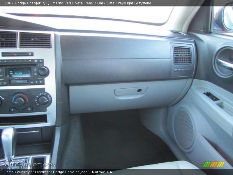 Inferno Red Crystal Pearl / Dark Slate Gray/Light Graystone 2007 Dodge Charger R/T