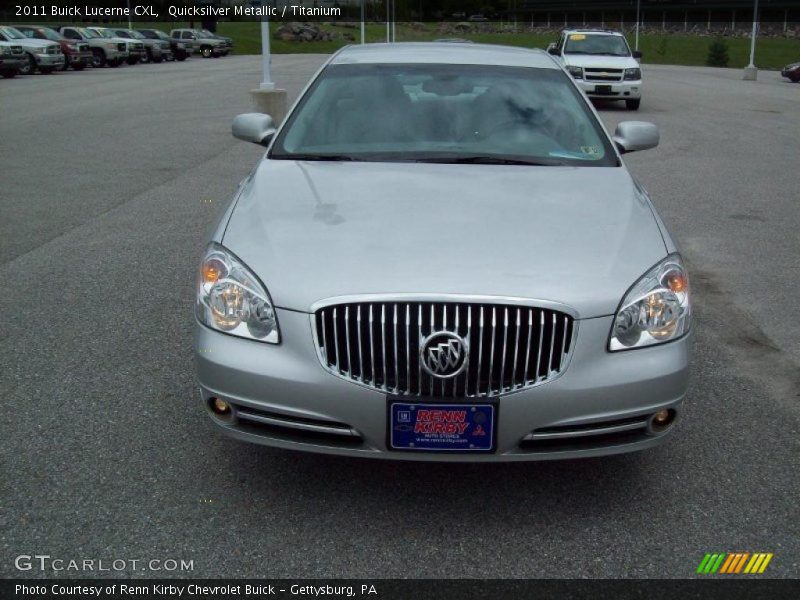 Quicksilver Metallic / Titanium 2011 Buick Lucerne CXL