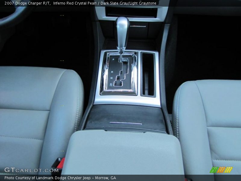 Inferno Red Crystal Pearl / Dark Slate Gray/Light Graystone 2007 Dodge Charger R/T