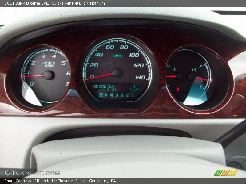 Quicksilver Metallic / Titanium 2011 Buick Lucerne CXL