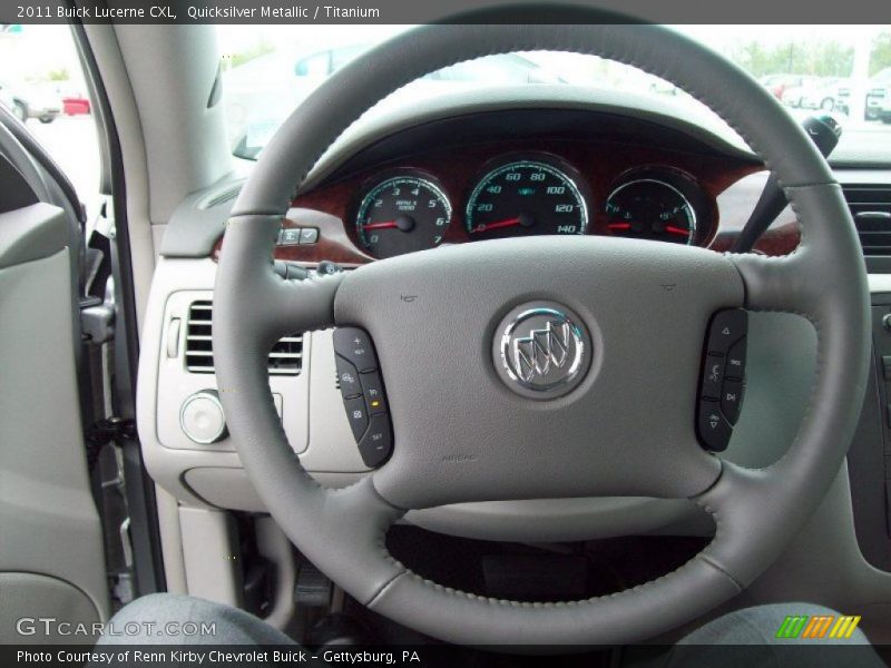 Quicksilver Metallic / Titanium 2011 Buick Lucerne CXL