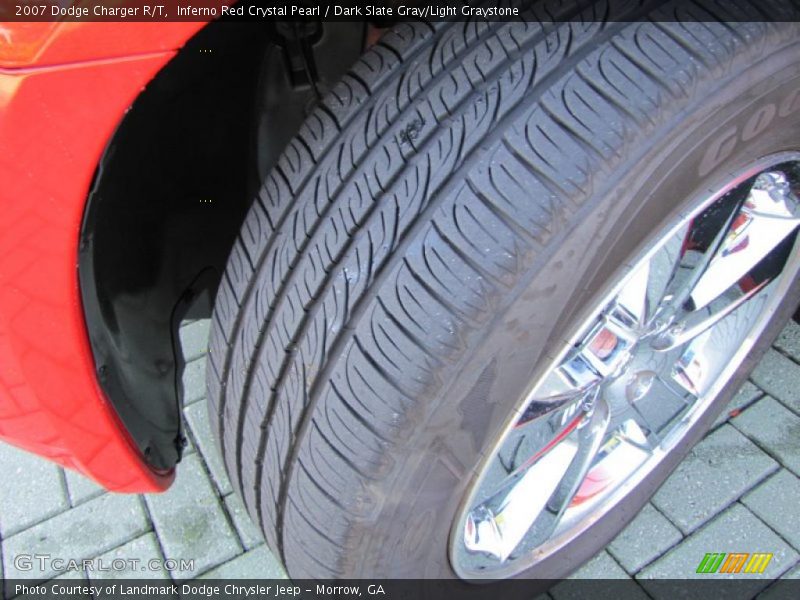 Inferno Red Crystal Pearl / Dark Slate Gray/Light Graystone 2007 Dodge Charger R/T