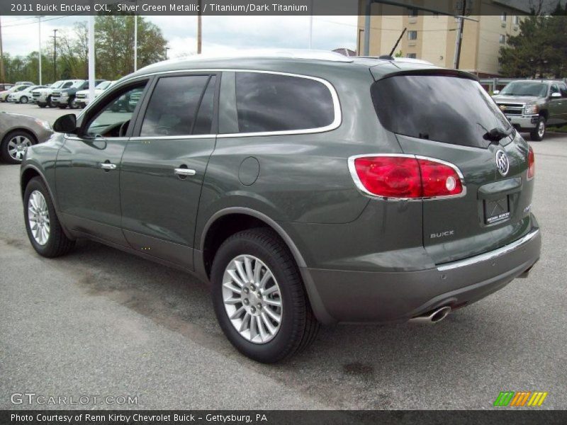  2011 Enclave CXL Silver Green Metallic