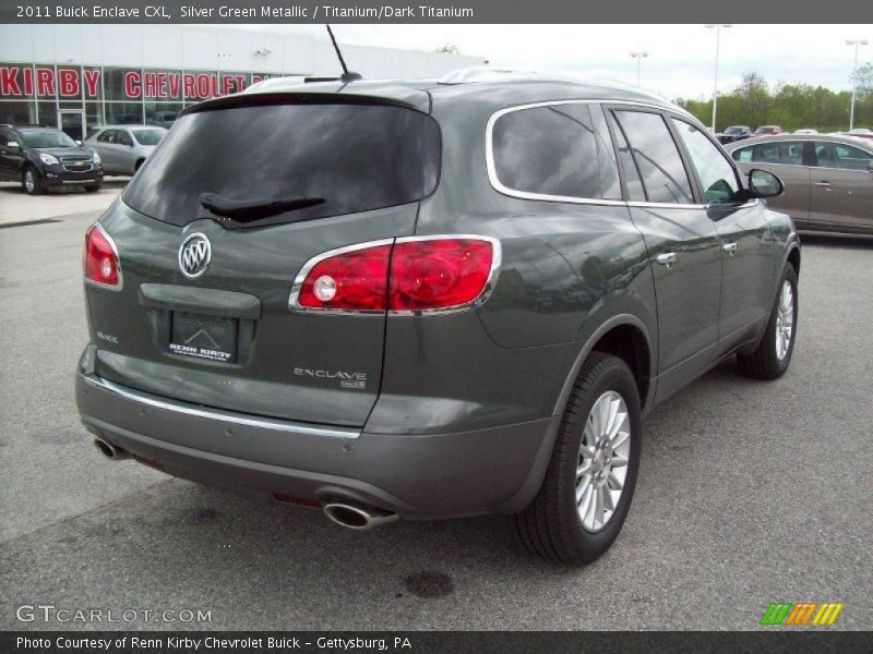  2011 Enclave CXL Silver Green Metallic