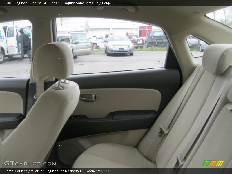 Laguna Sand Metallic / Beige 2008 Hyundai Elantra GLS Sedan