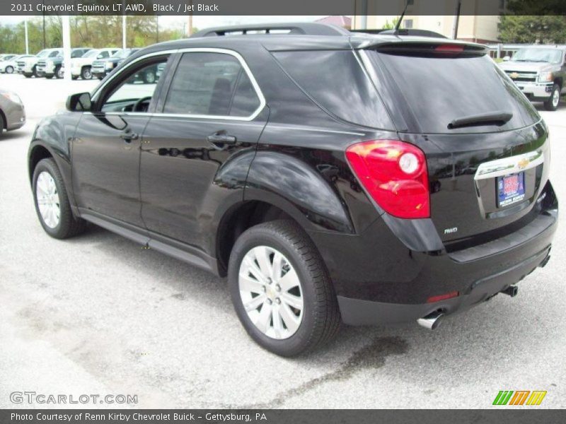 Black / Jet Black 2011 Chevrolet Equinox LT AWD
