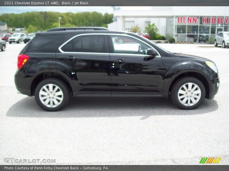 Black / Jet Black 2011 Chevrolet Equinox LT AWD