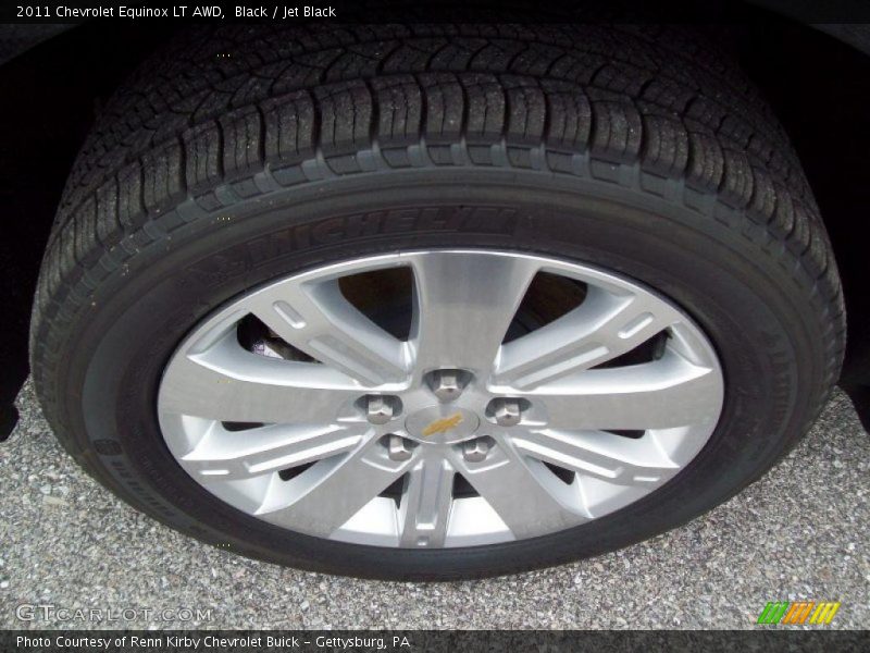 Black / Jet Black 2011 Chevrolet Equinox LT AWD