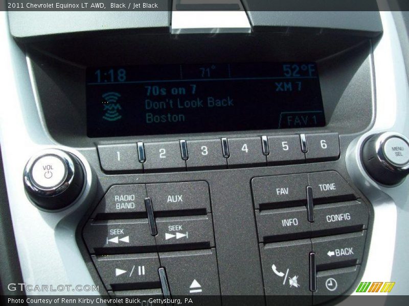 Black / Jet Black 2011 Chevrolet Equinox LT AWD