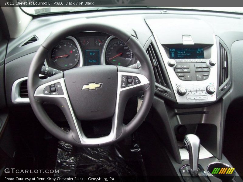 Black / Jet Black 2011 Chevrolet Equinox LT AWD