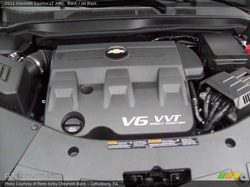 Black / Jet Black 2011 Chevrolet Equinox LT AWD
